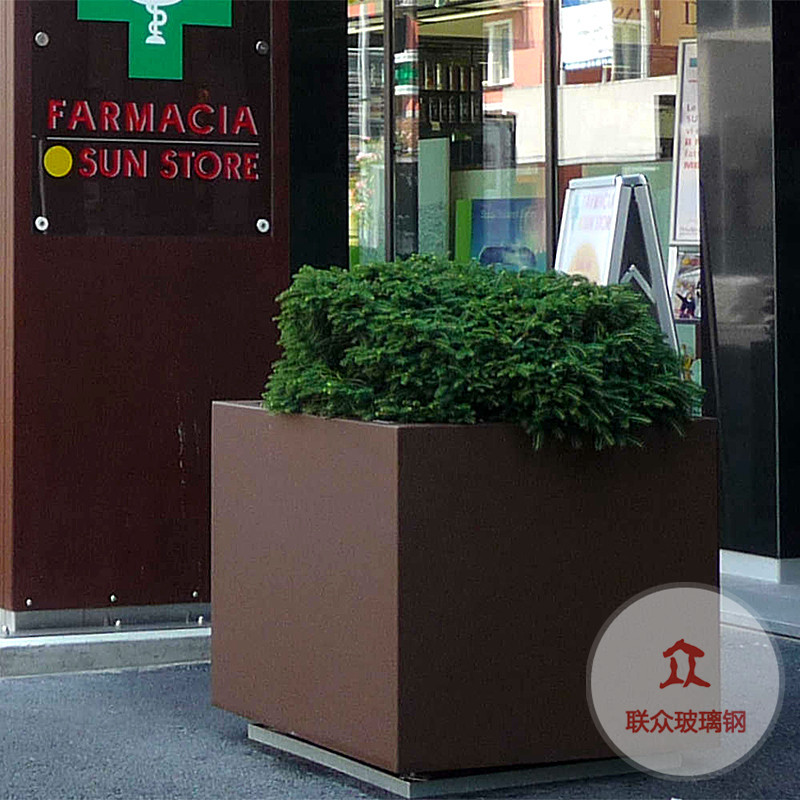 卡通兔子花盆缸戶外動(dòng)物雕塑花園景觀小品陽臺(tái)庭院幼兒園裝飾擺件