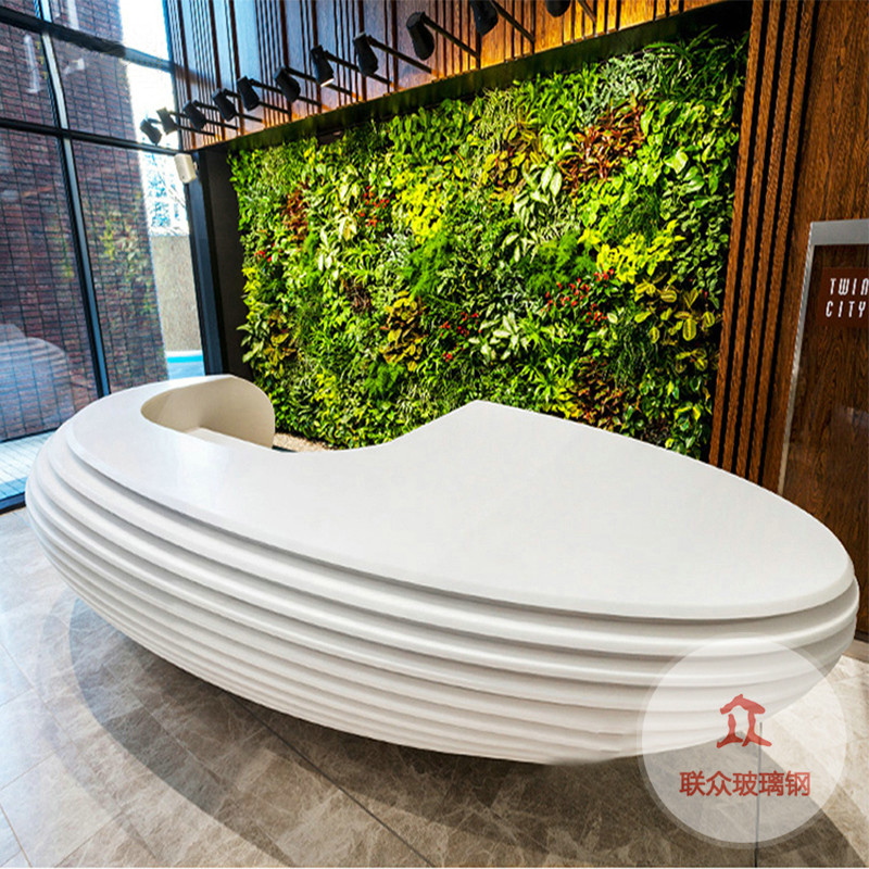 定制玻璃鋼前臺展廳商品展示臺售樓處地產(chǎn)展廳樓盤源頭廠家批發(fā)