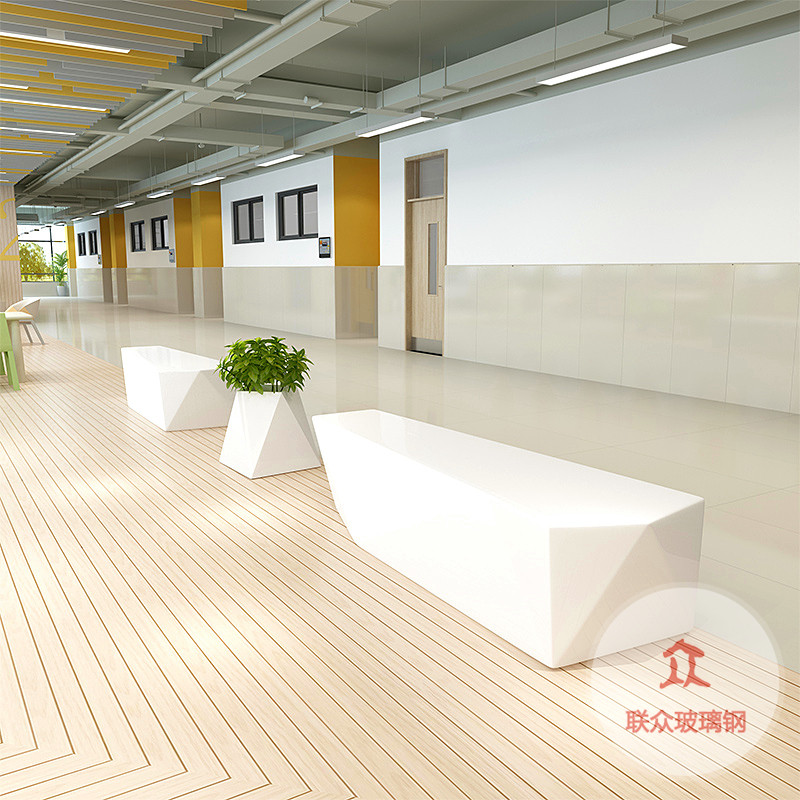 設(shè)計(jì)美陳玻璃鋼商場(chǎng)休閑椅美陳創(chuàng)意戶外休息區(qū)座椅藝術(shù)休息椅凳